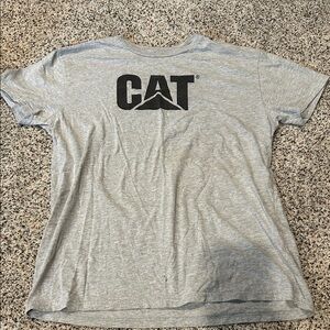 Gray CAT t shirt